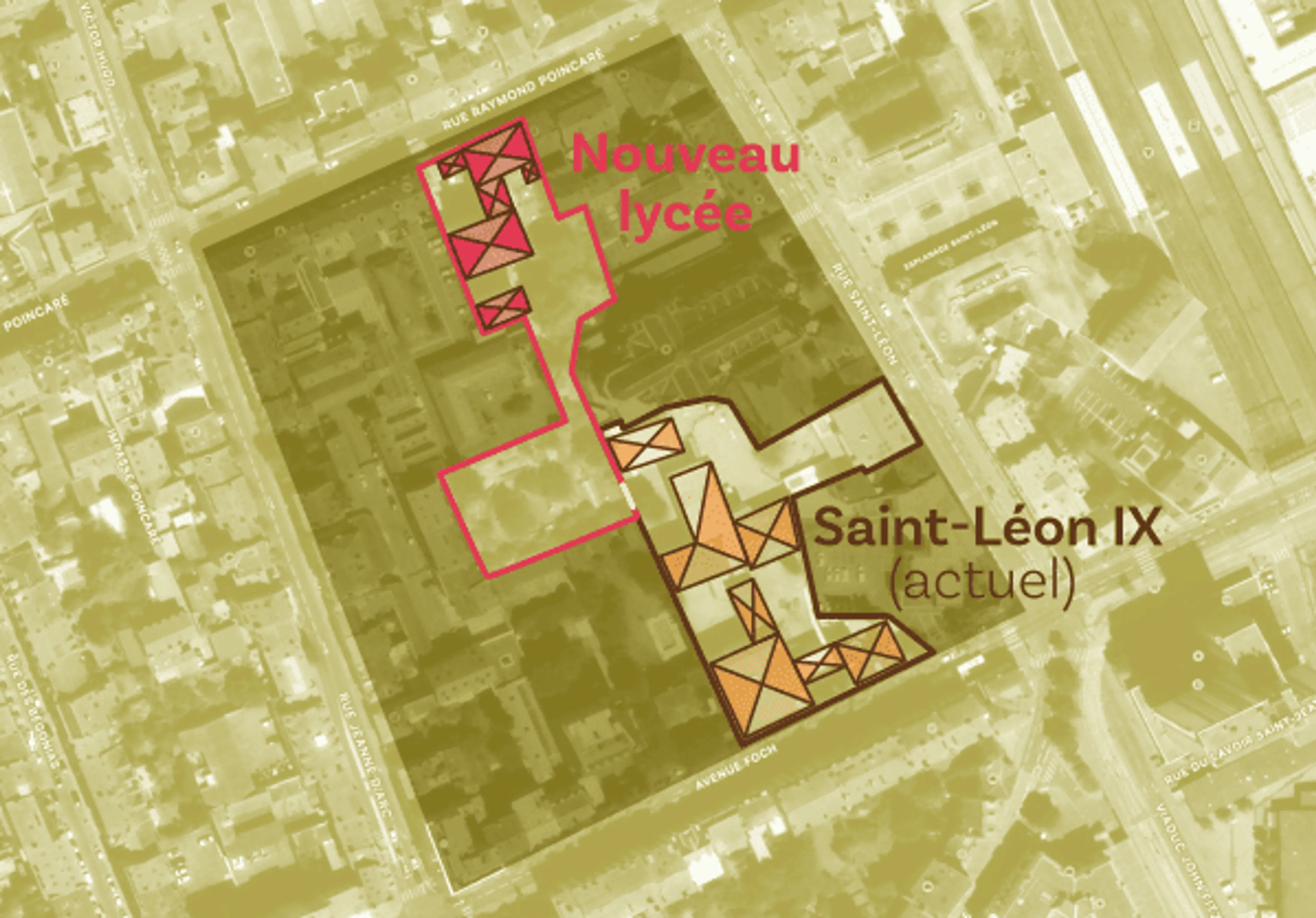 Plan du site Saint Léon IX